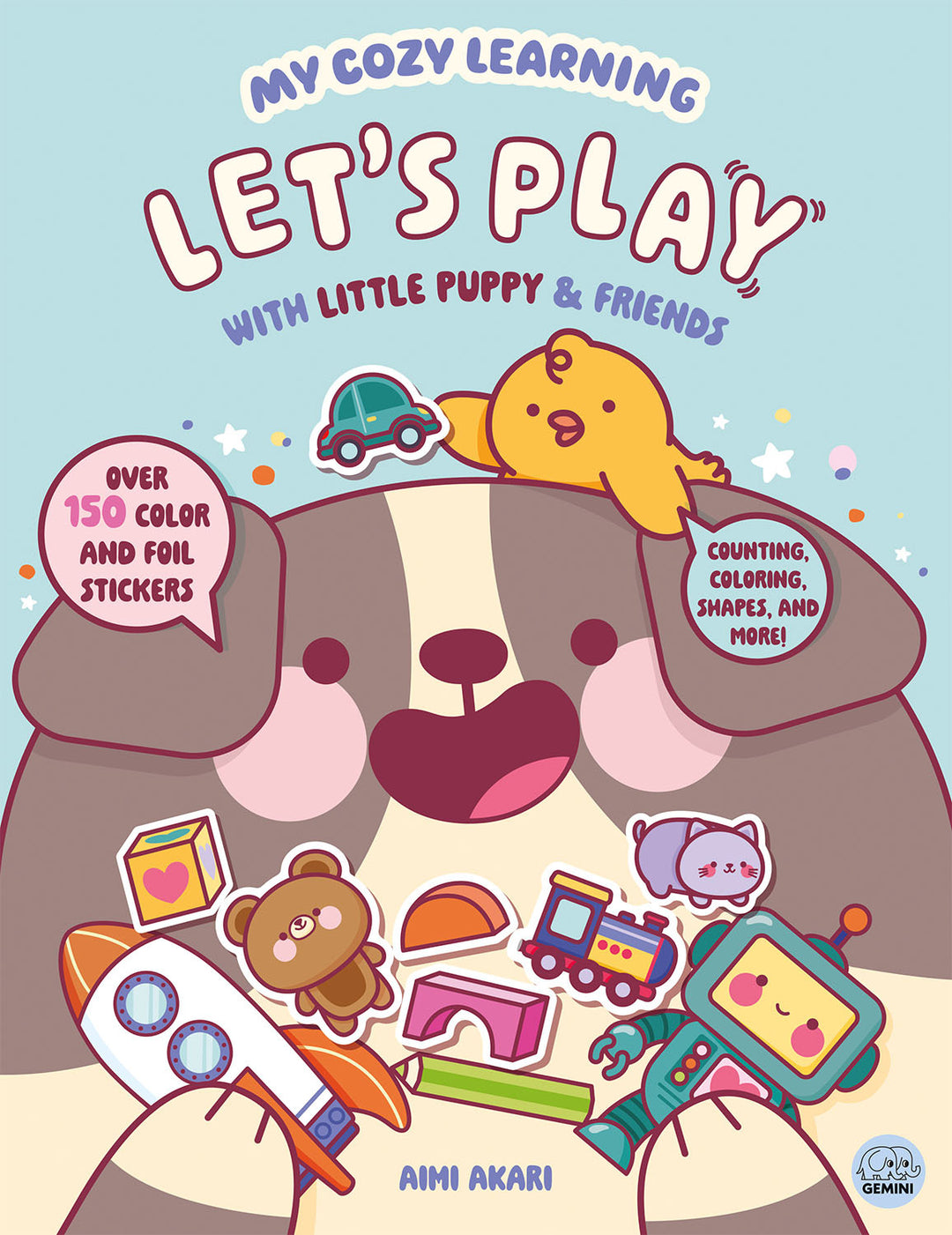 Cover image for My Cozy Learning: Let's Play - with Little Puppy & Friends ISBN 9781836162162
